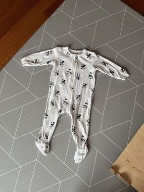 Petit lem panda pajamas